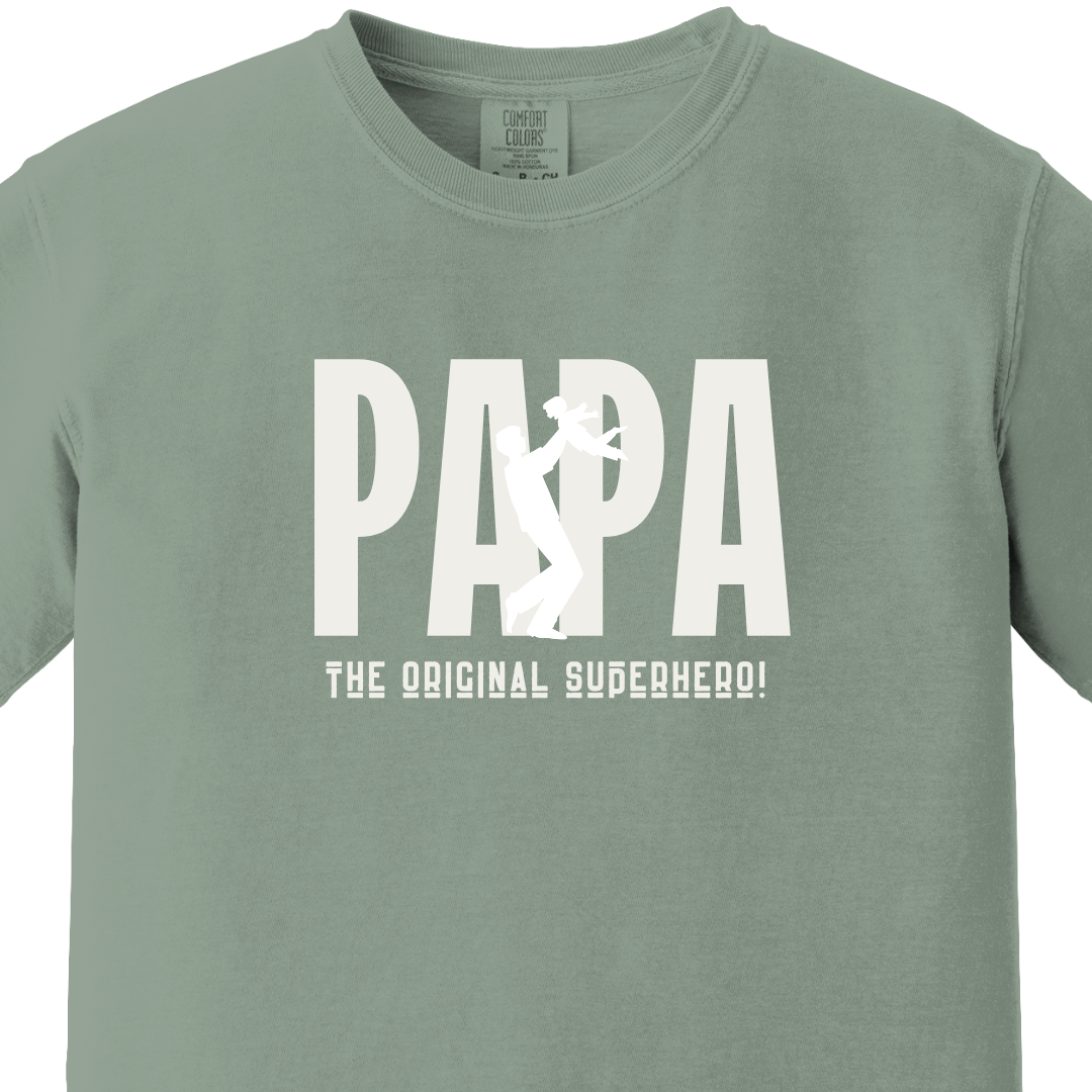 PAPA - The Original Superhero Tee