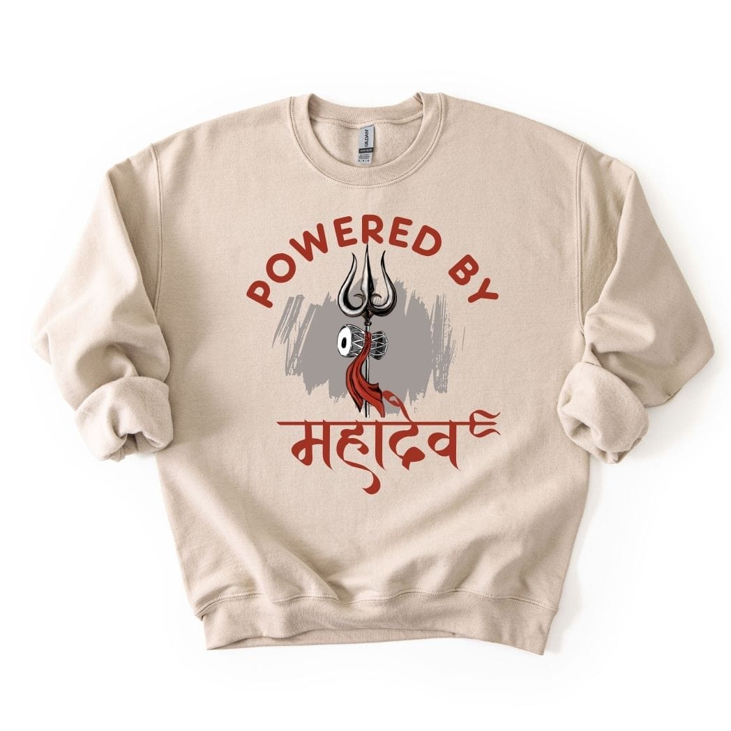 Powered by Mahadev Shiv SWEATSHIRT