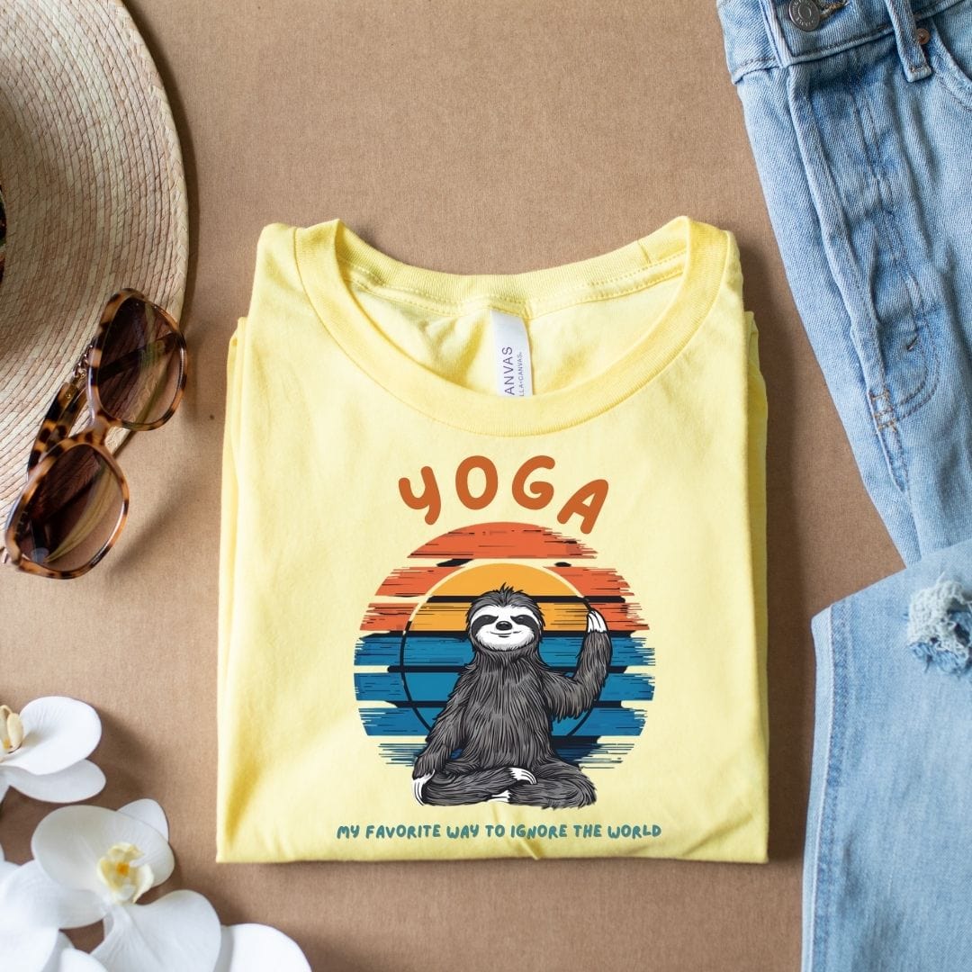 Yoga Humor Tee