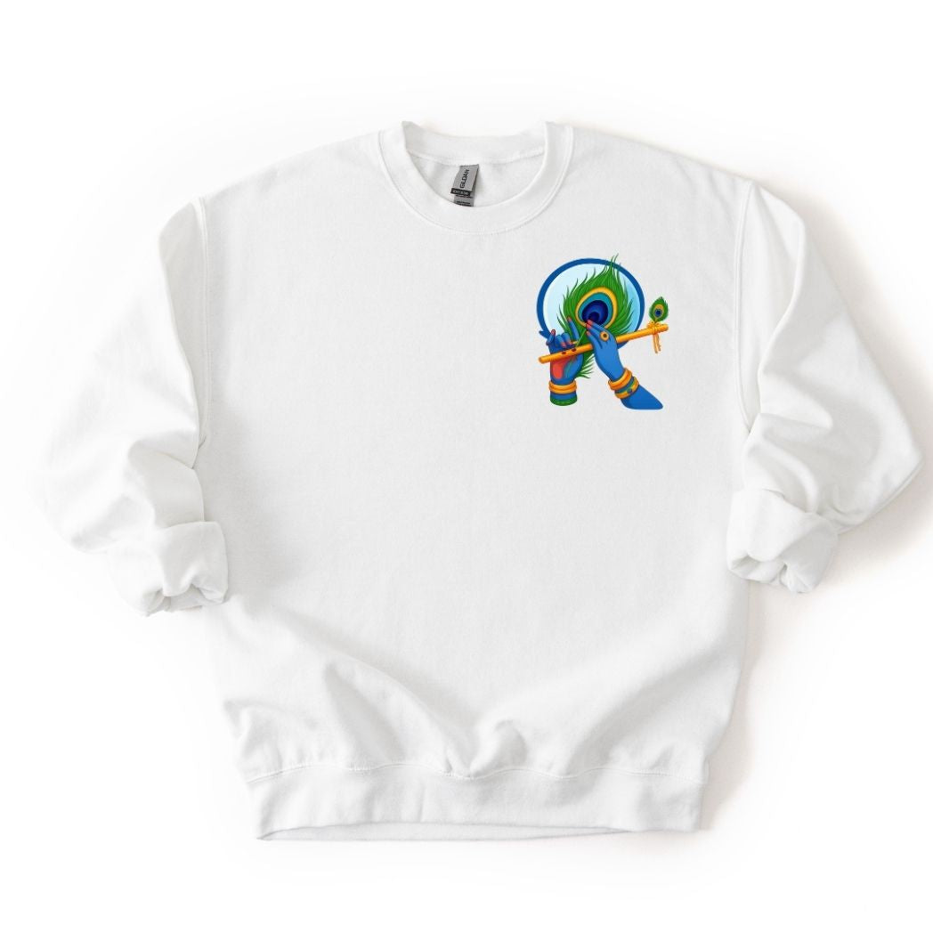Krishna Ji - Feather and Flute SWEATSHIRT