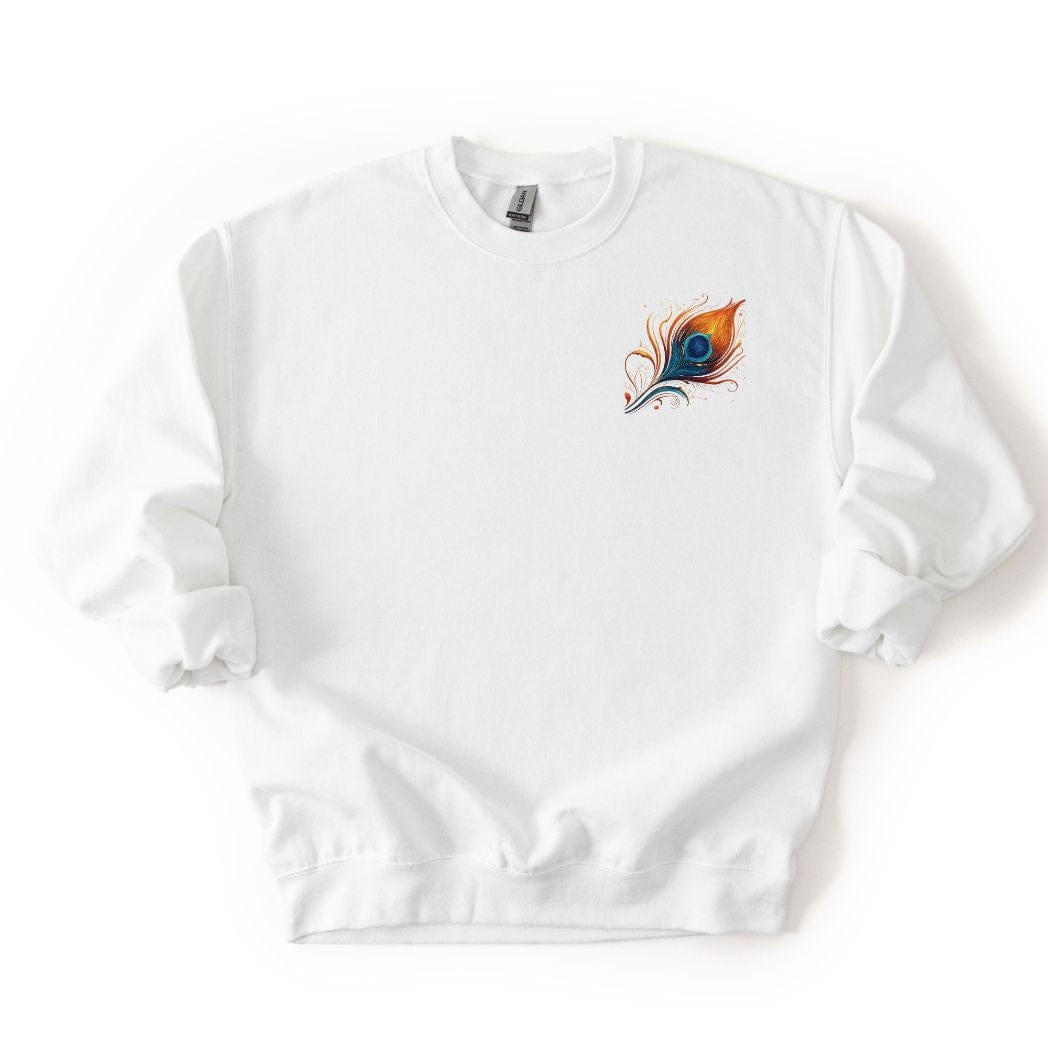 Krishna Ji Feather Sweatshirt