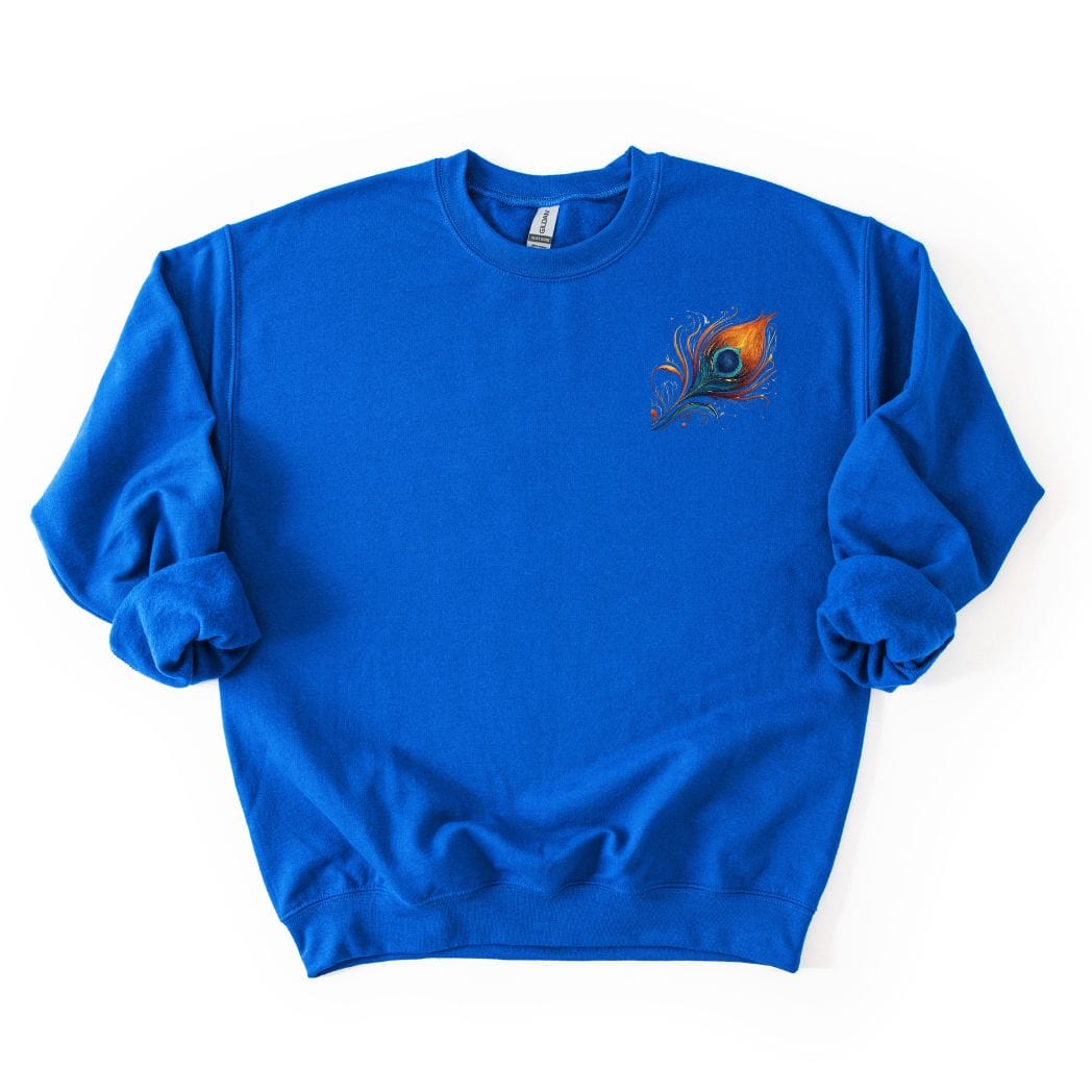 Krishna Ji Feather Sweatshirt