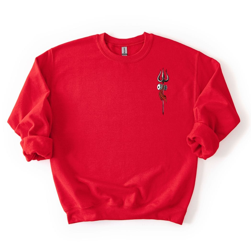 Shiv Trident (Trishul)  Minimalist SWEATSHIRT