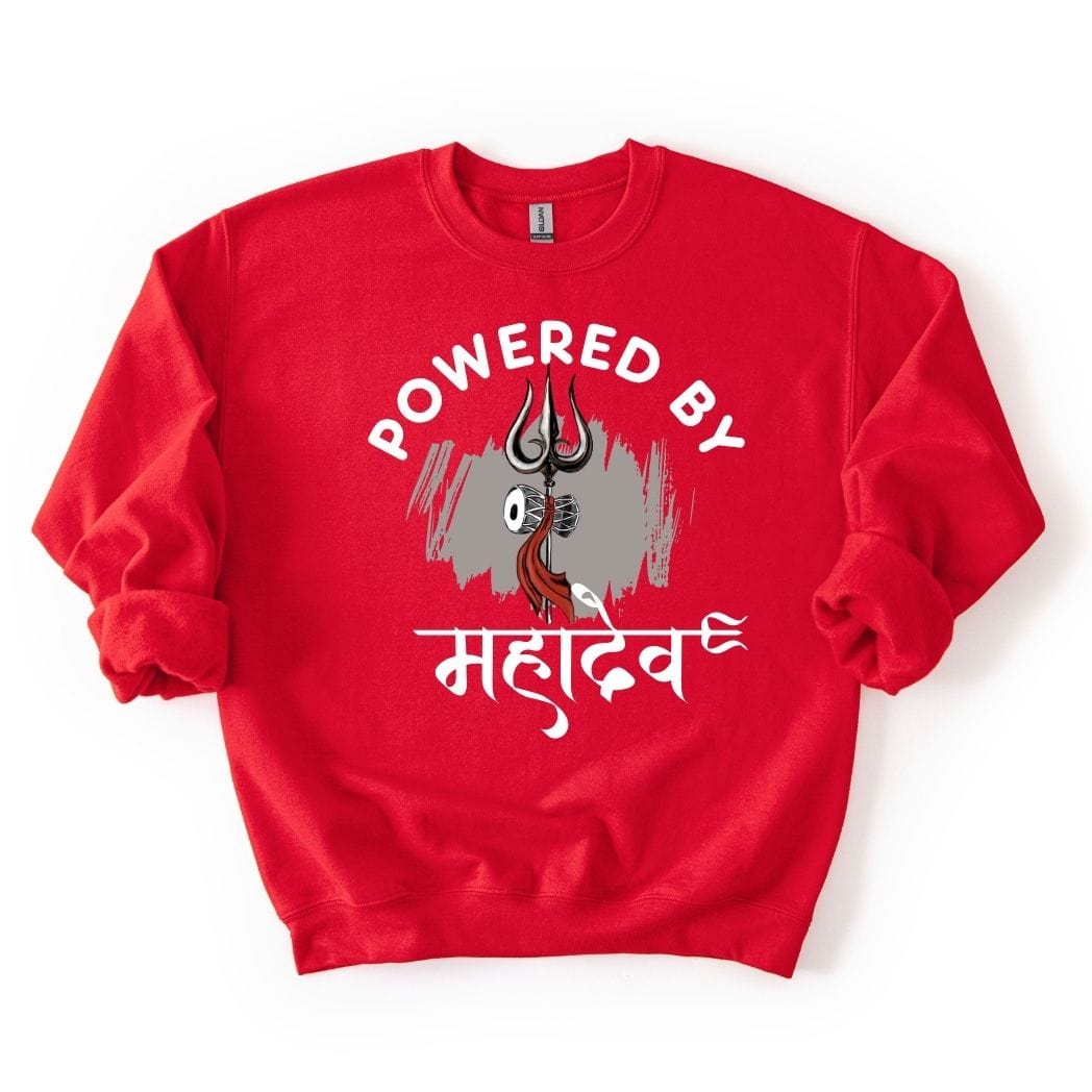 Powered by Mahadev Shiv SWEATSHIRT