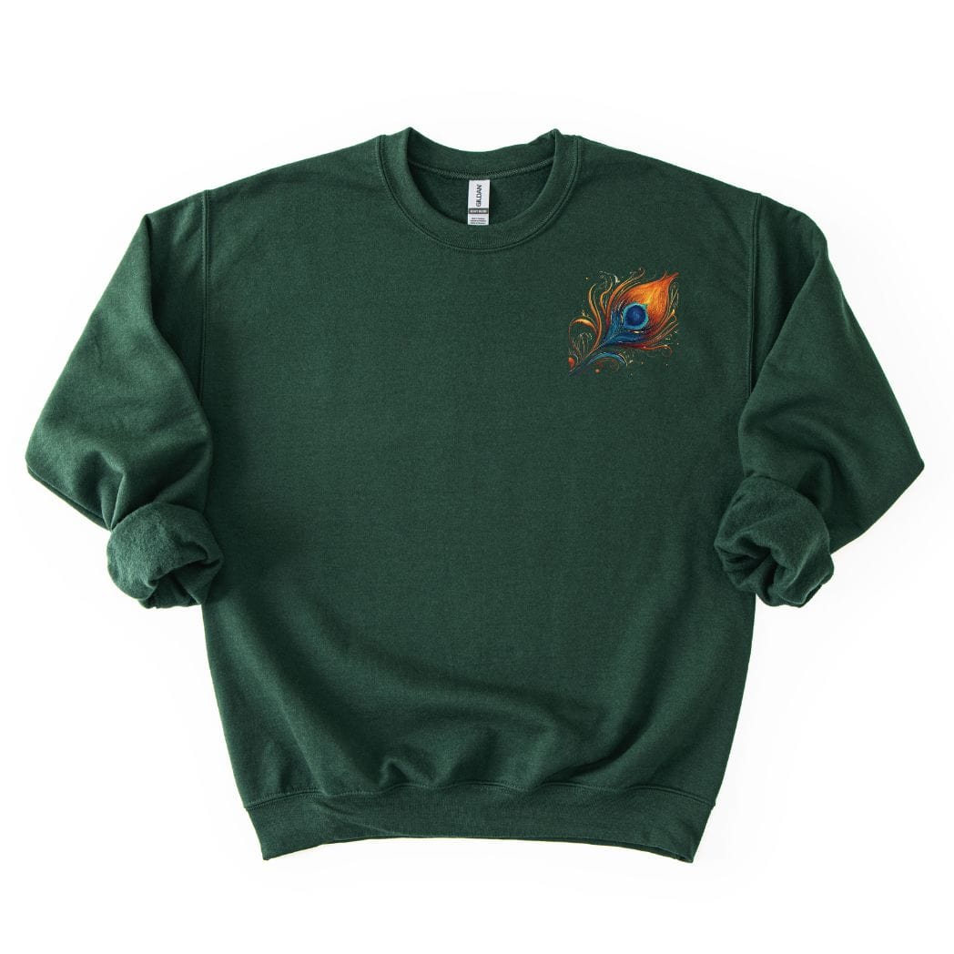 Krishna Ji Feather Sweatshirt
