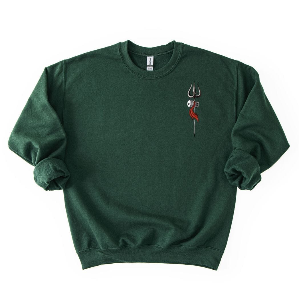 Shiv Trident (Trishul)  Minimalist SWEATSHIRT