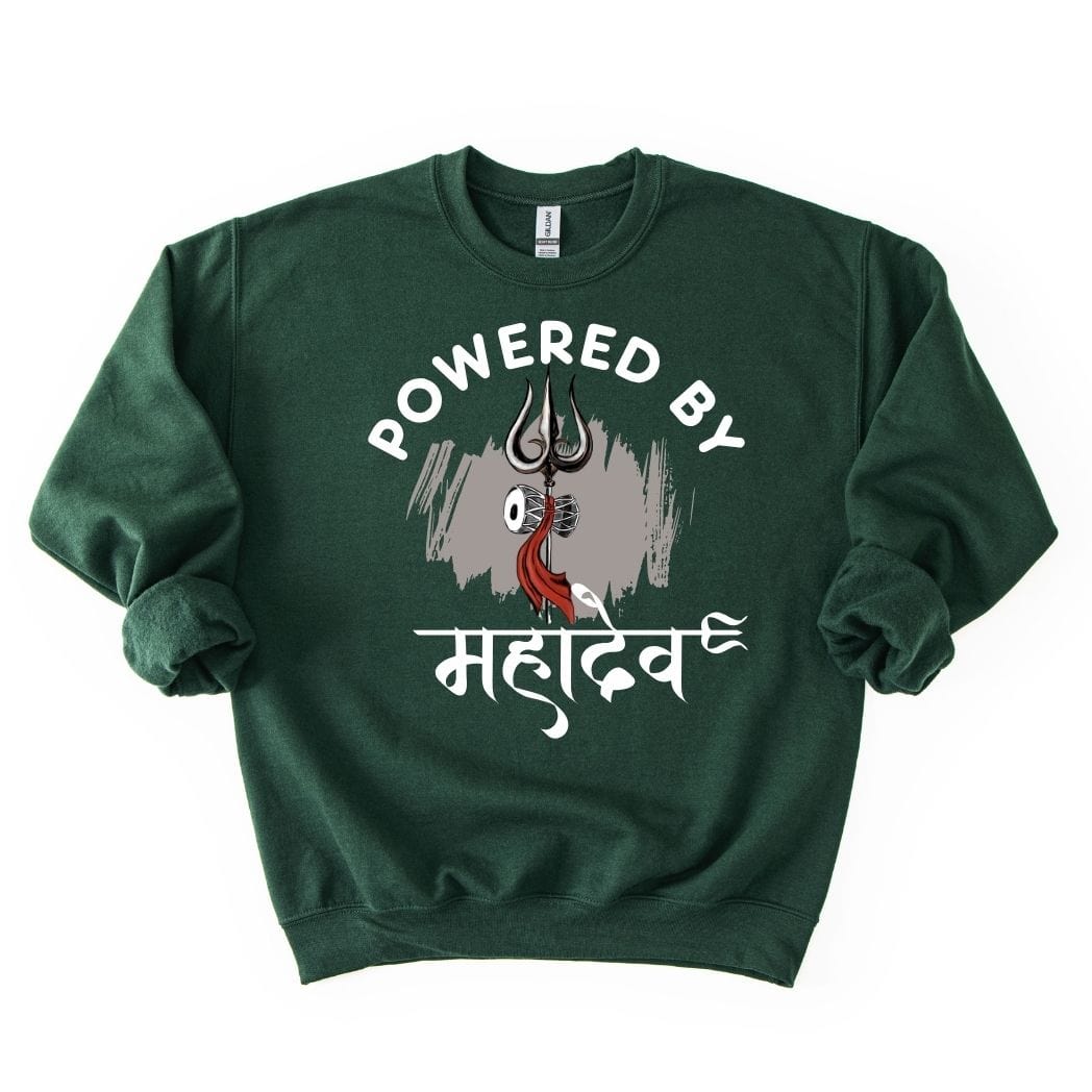Powered by Mahadev Shiv SWEATSHIRT