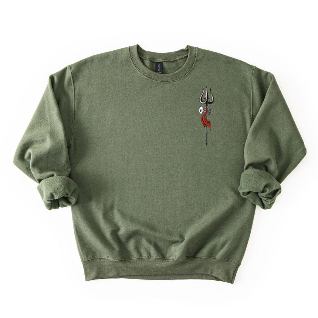 Shiv Trident (Trishul)  Minimalist SWEATSHIRT