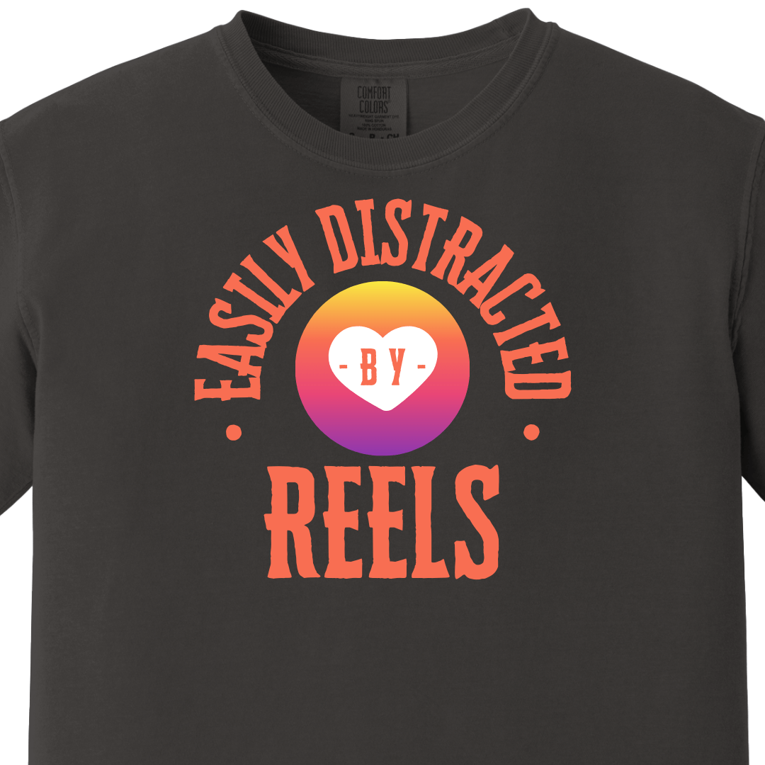 Easily Distracted By Reels Tee