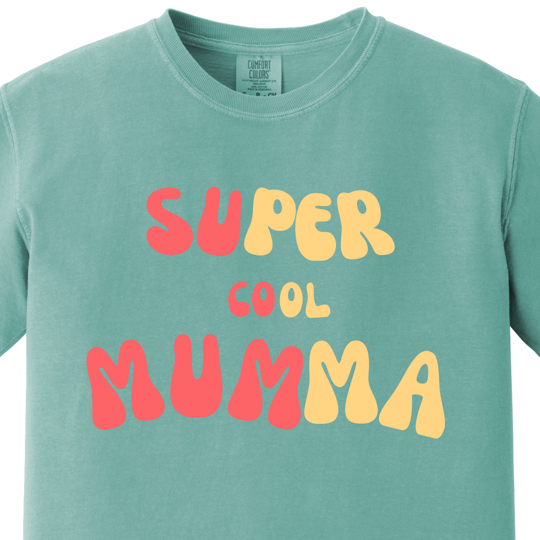 Heavyweight Super Cool MUMMA Mom Tee