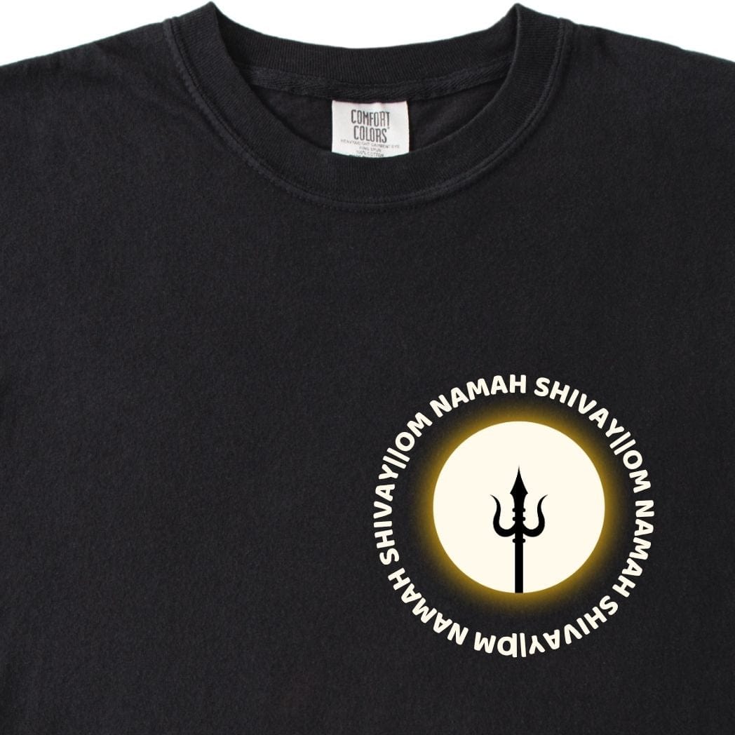Shiv Ji Trident Om Namah Shivay Tee