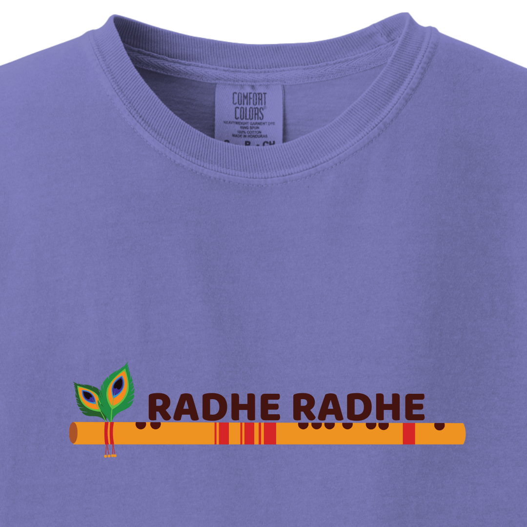 Krishna ji Radhe Radhe Hindu Modern Tee