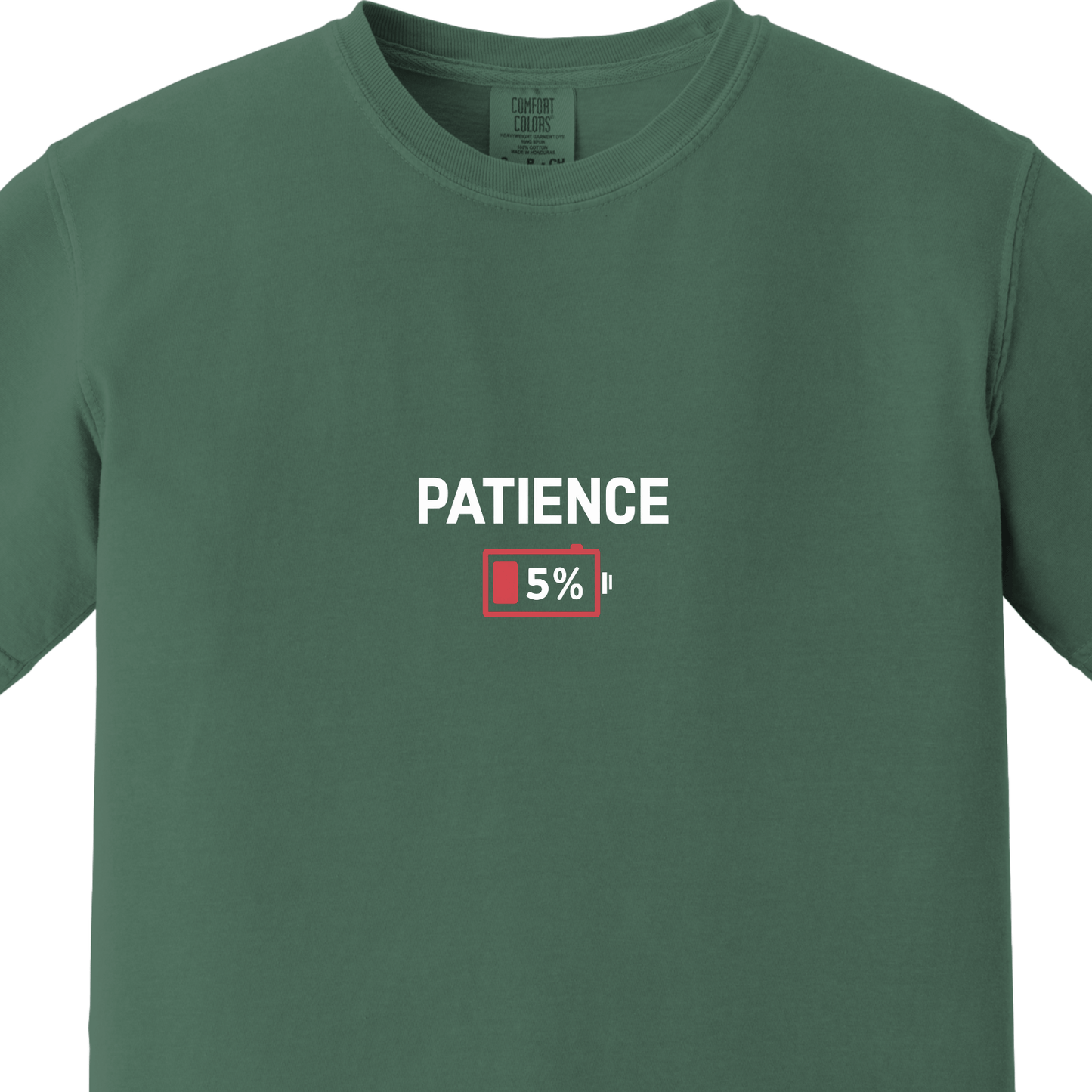 Low on patience tee