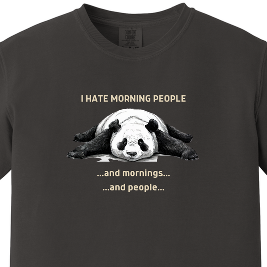 I hate Morning Casual tee