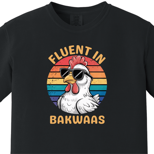 Fluent in Bakwaas Tee 3