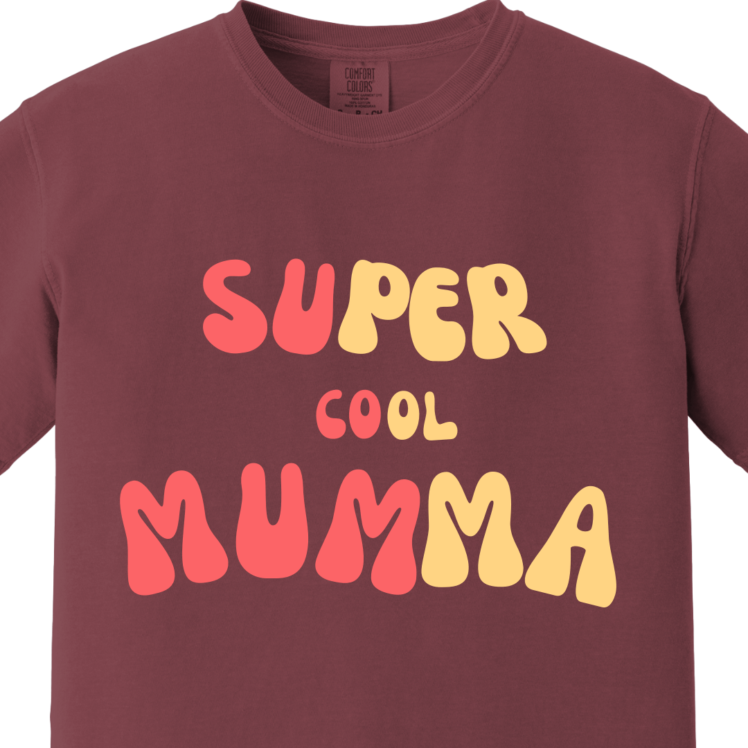 Heavyweight Super Cool MUMMA Mom Tee