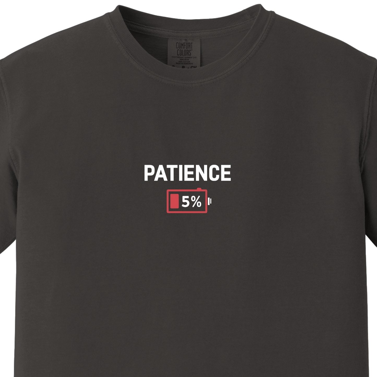 Low on patience tee