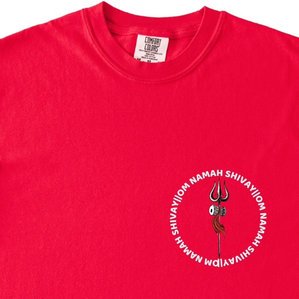Shiv Ji Trident Om Namah Shivay Tee