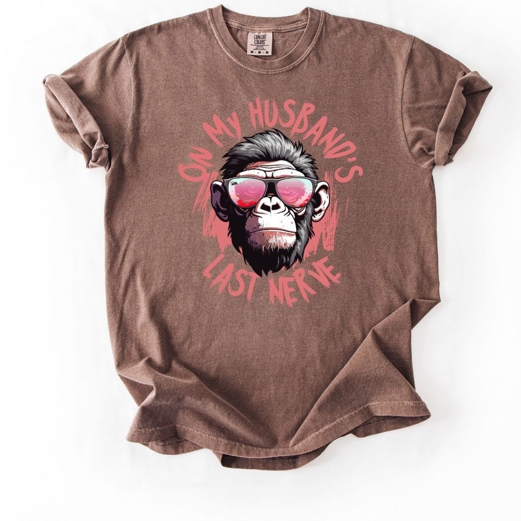 On my Husband's Last Nerve Tee