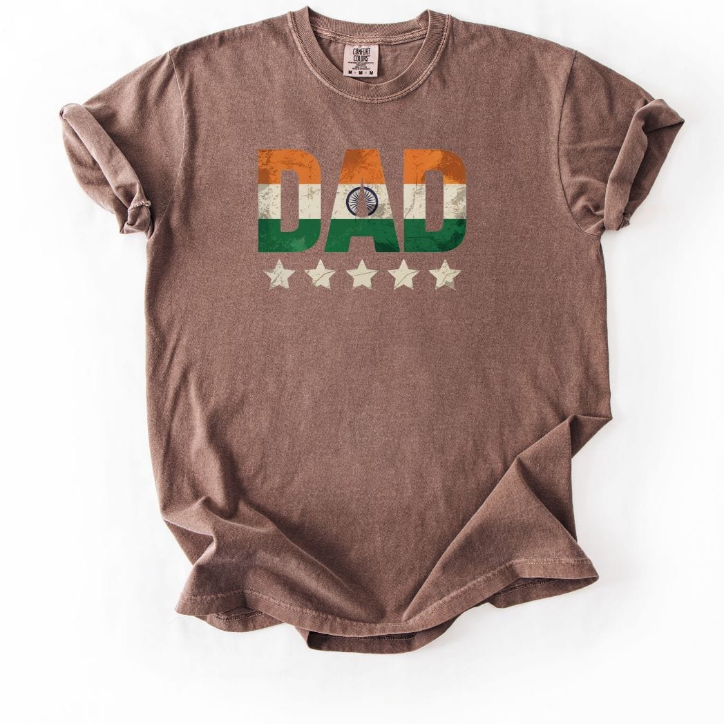 DAD - India Flag Papa Tee