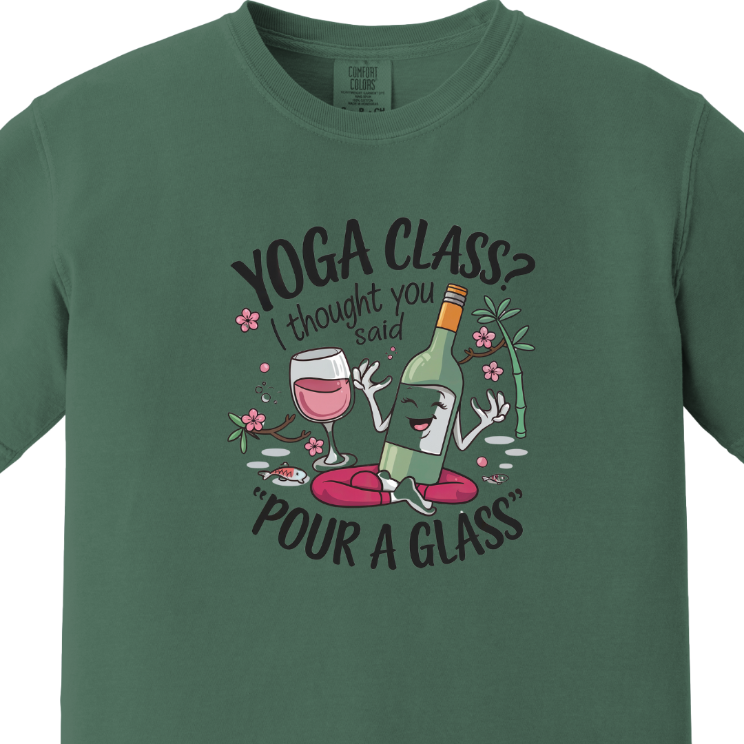 Yoga/Gym - Yoga Class Humor Tee