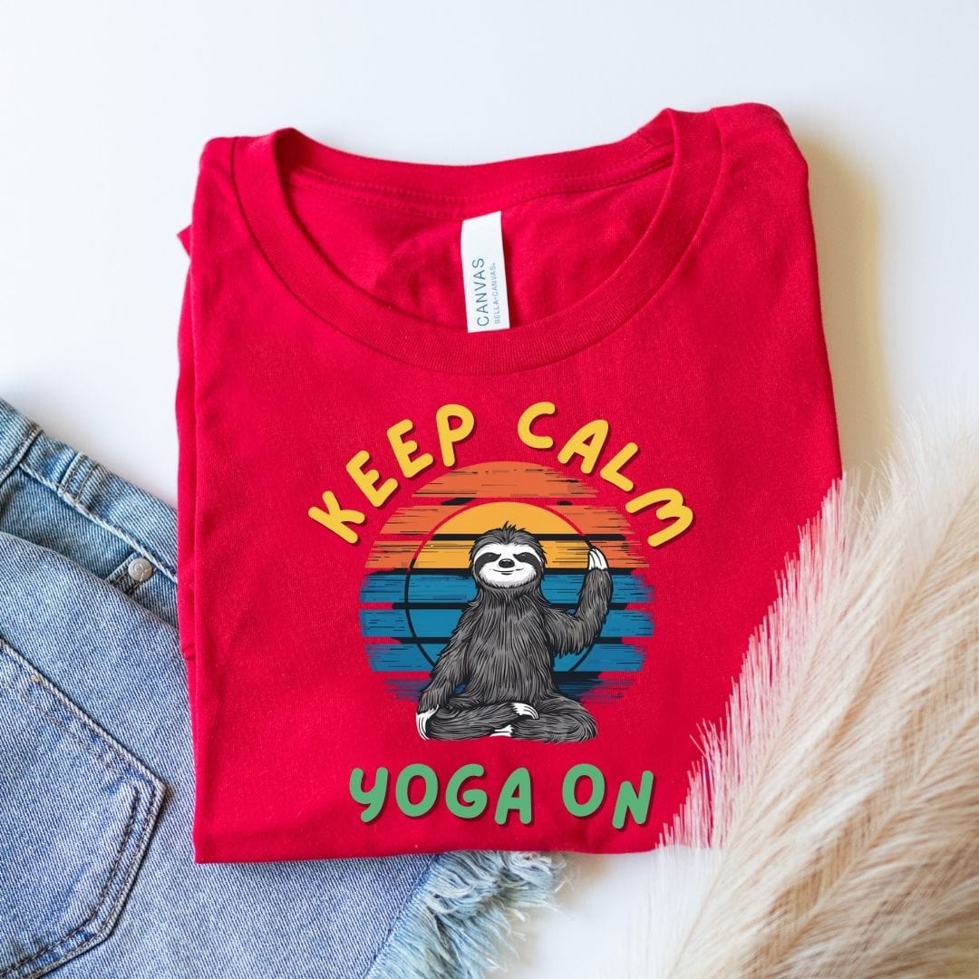 Keep Calm Yoga On