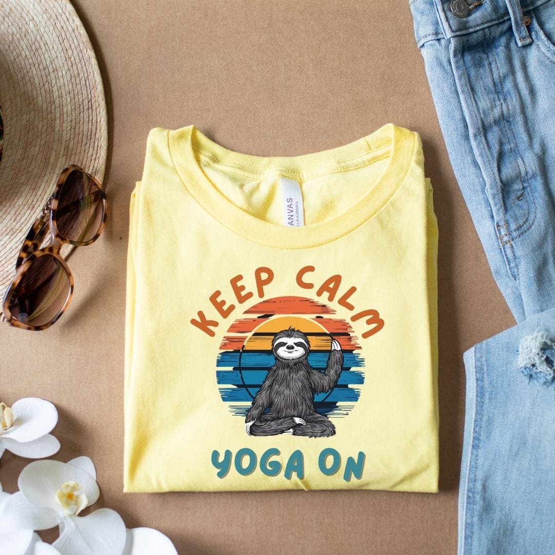 Keep Calm Yoga On