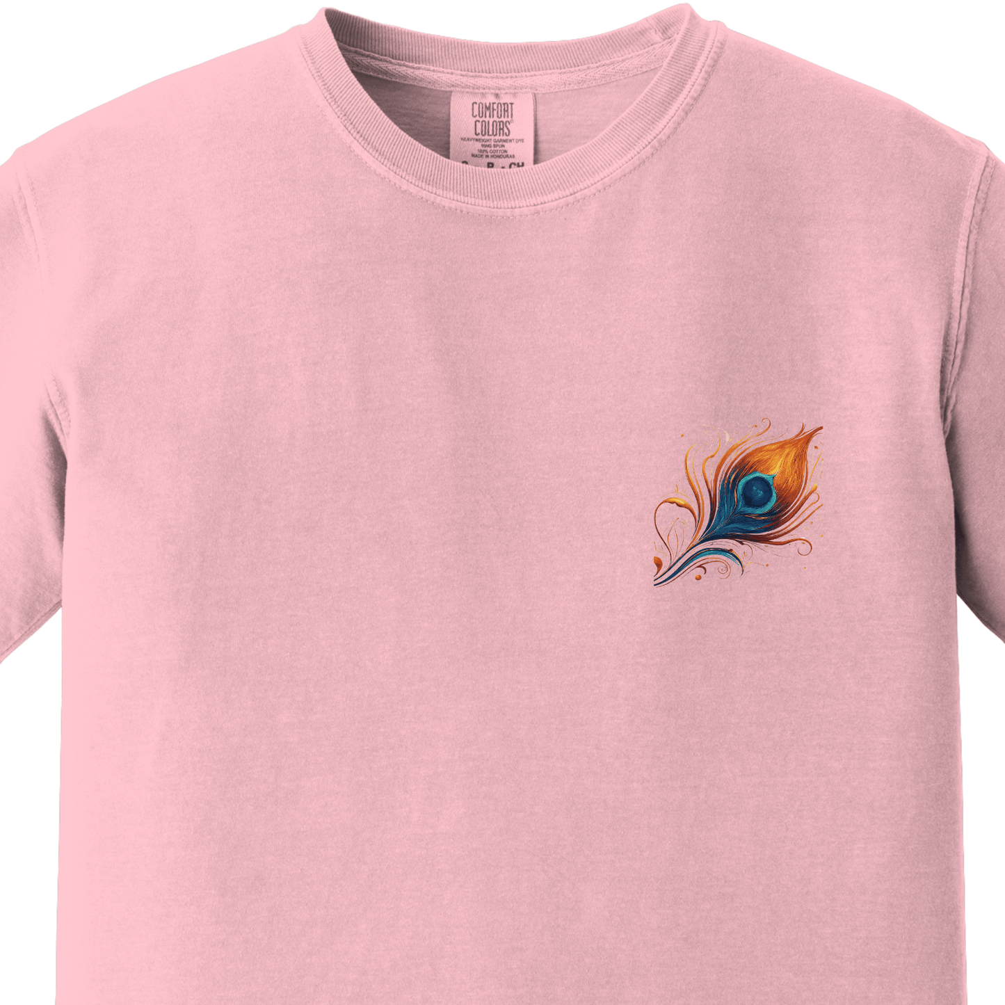 Krishna Ji Hindu Modern Tee - Feather