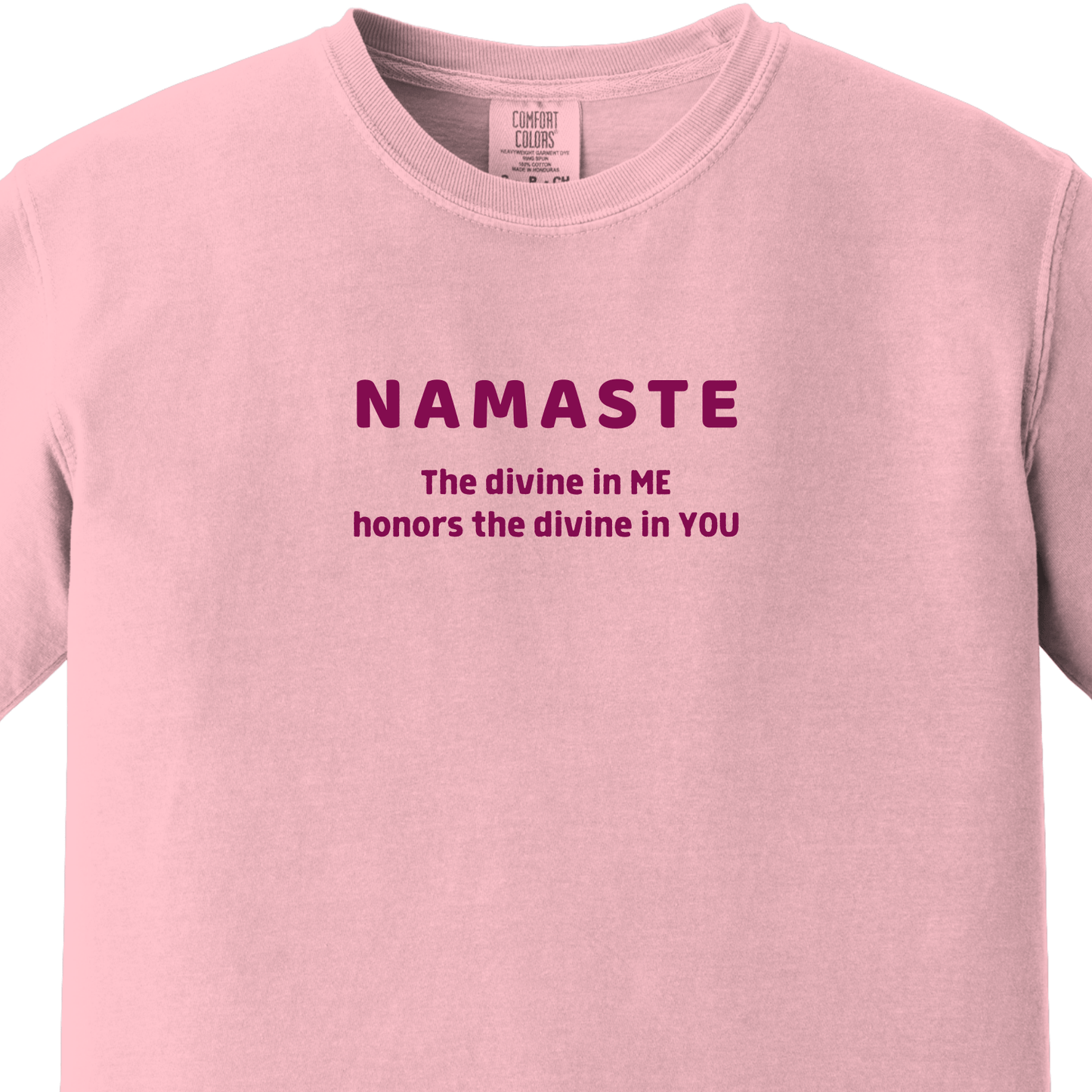 NAMASTE Tee - The divine in me honors the divine in you