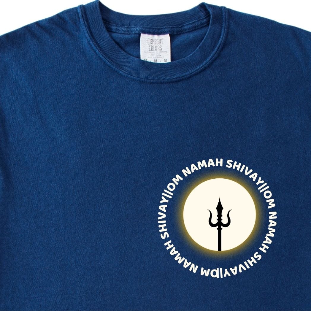 Shiv Ji Trident Om Namah Shivay Tee