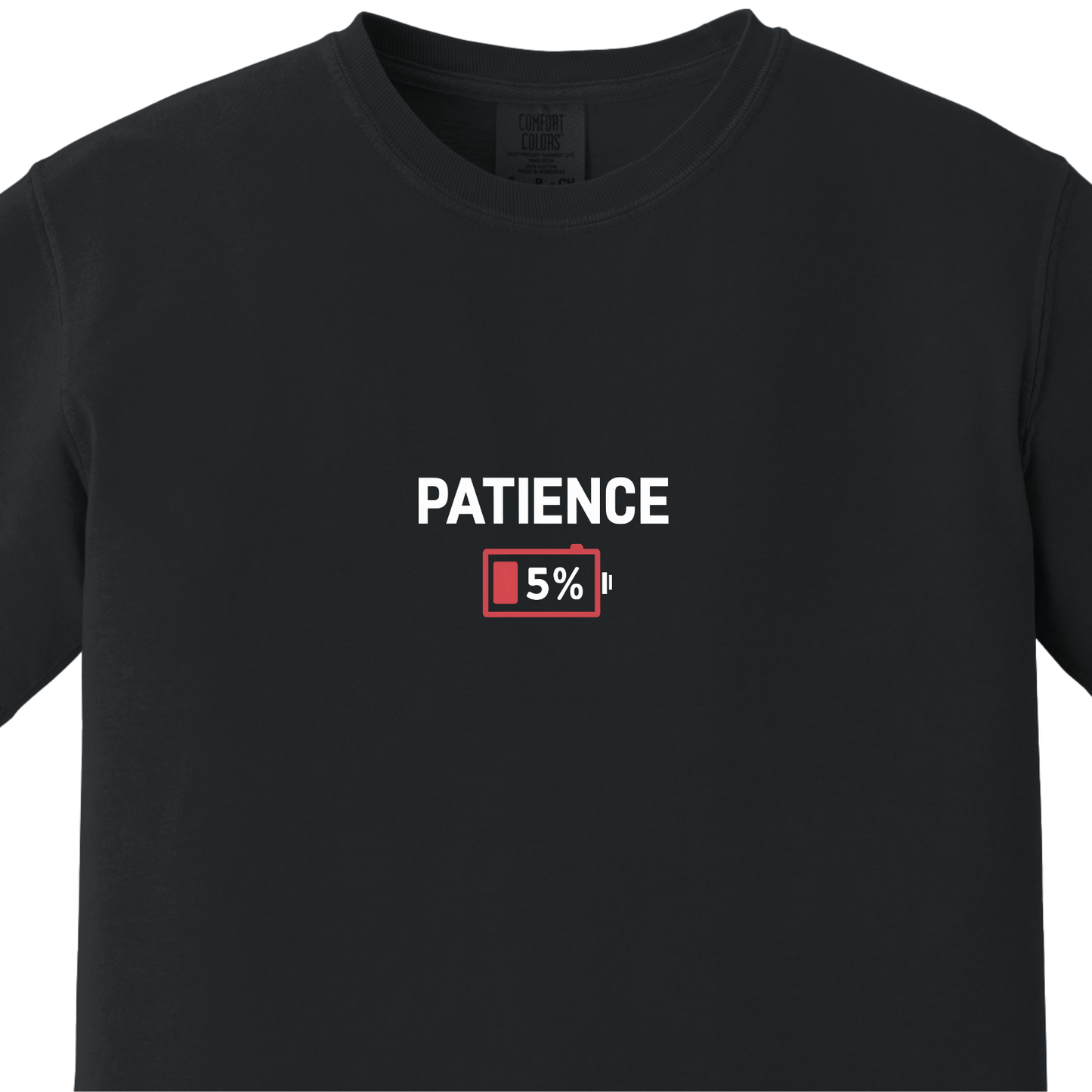 Low on patience tee