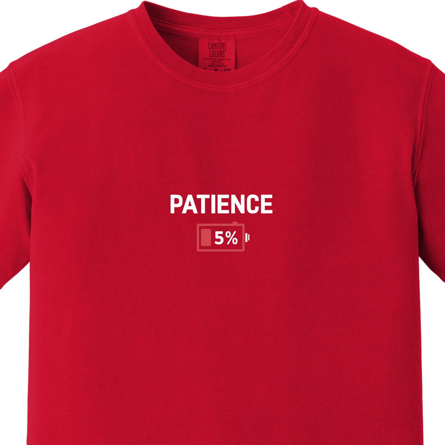 Low on patience tee