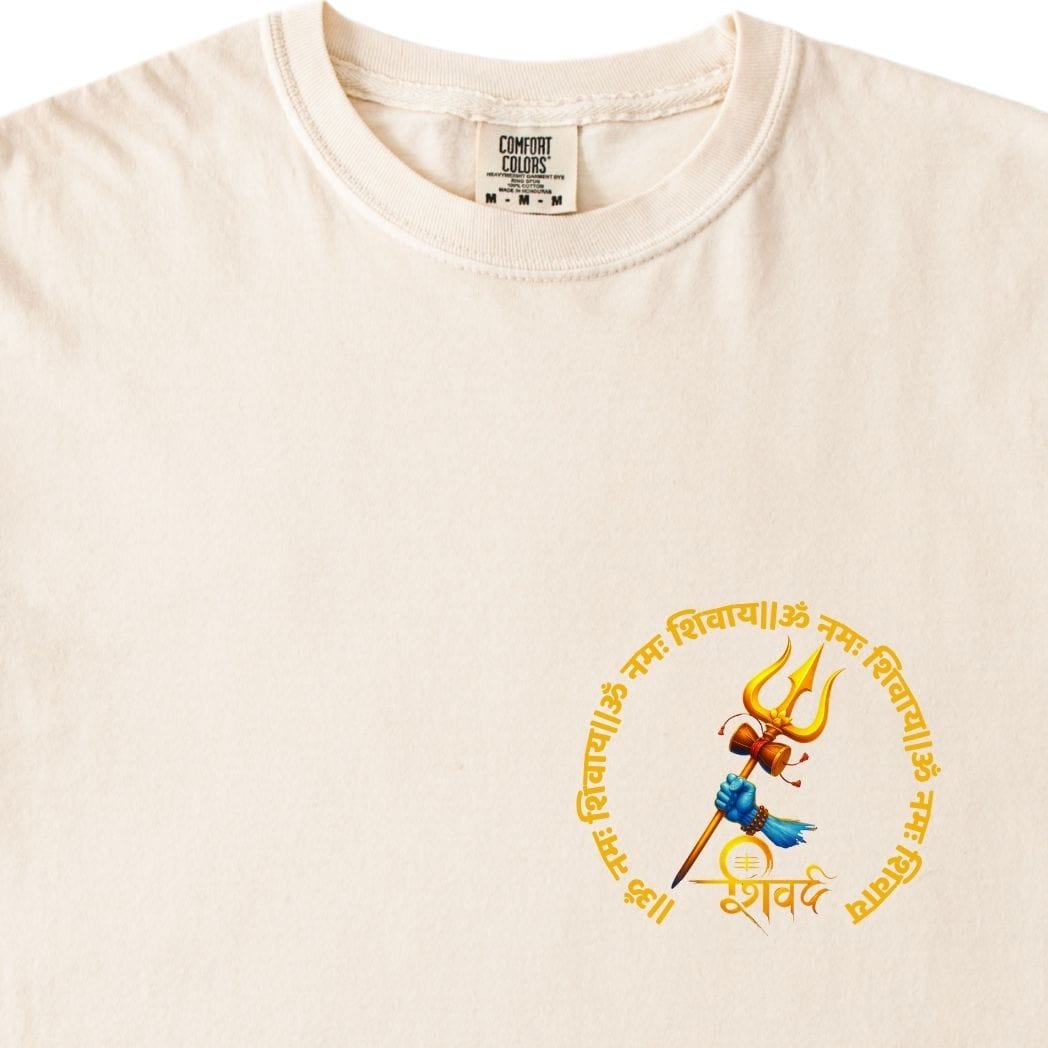 Shiv Ji Trident Om Namah Shivay Tee