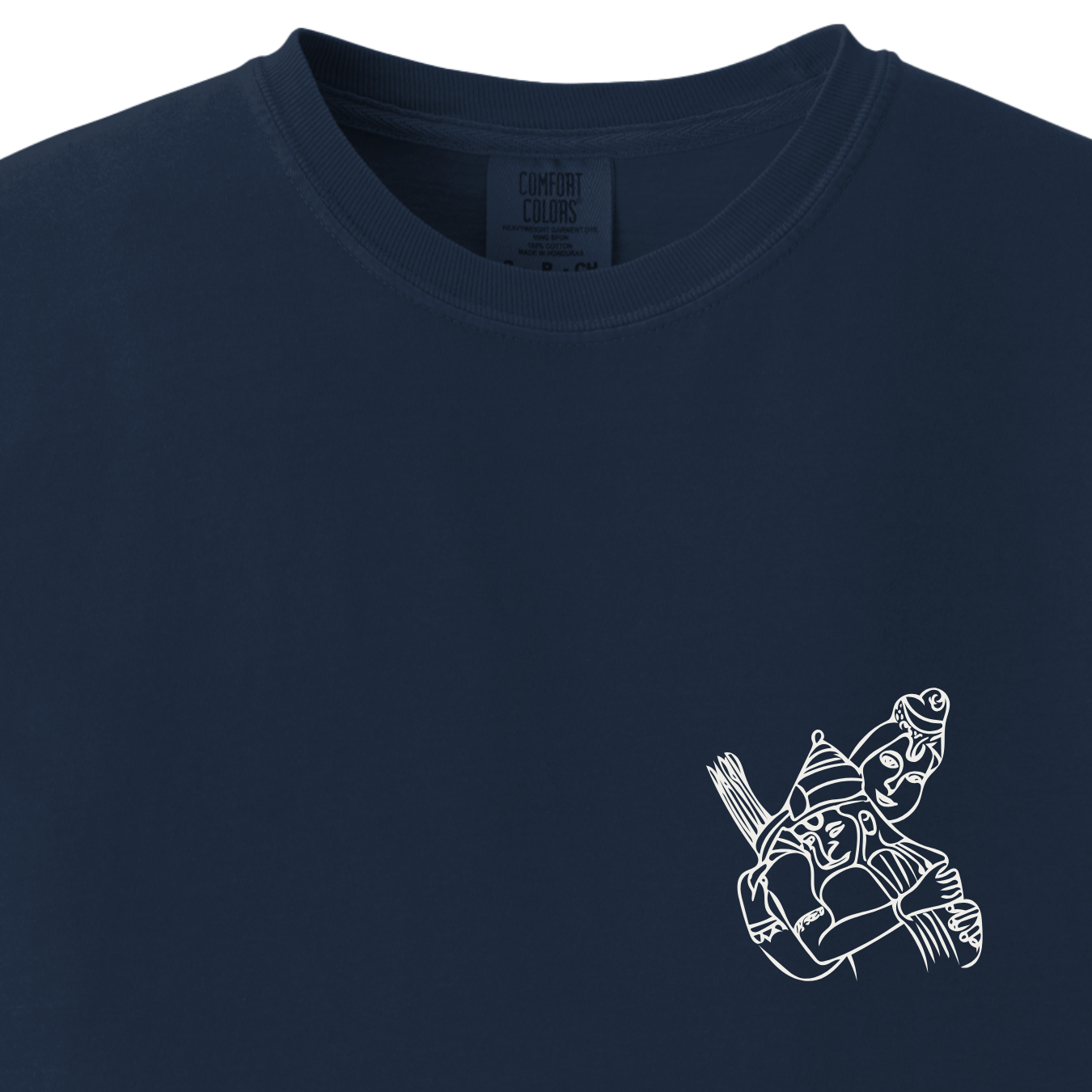 Hanuman Ji Ram Ji Minimalist Tee
