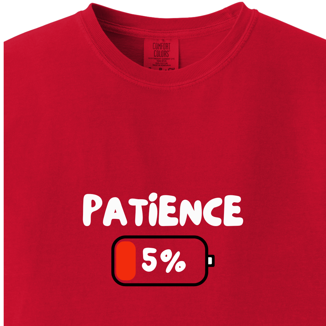 Patience 5% Tee