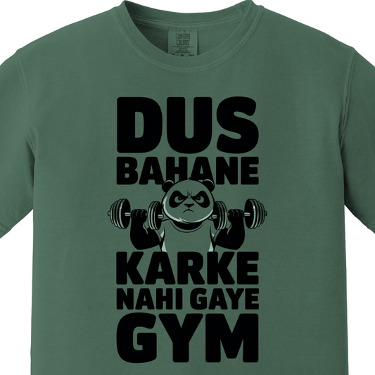 Dus Bahane Karke Nahi Gaye Gym Tee
