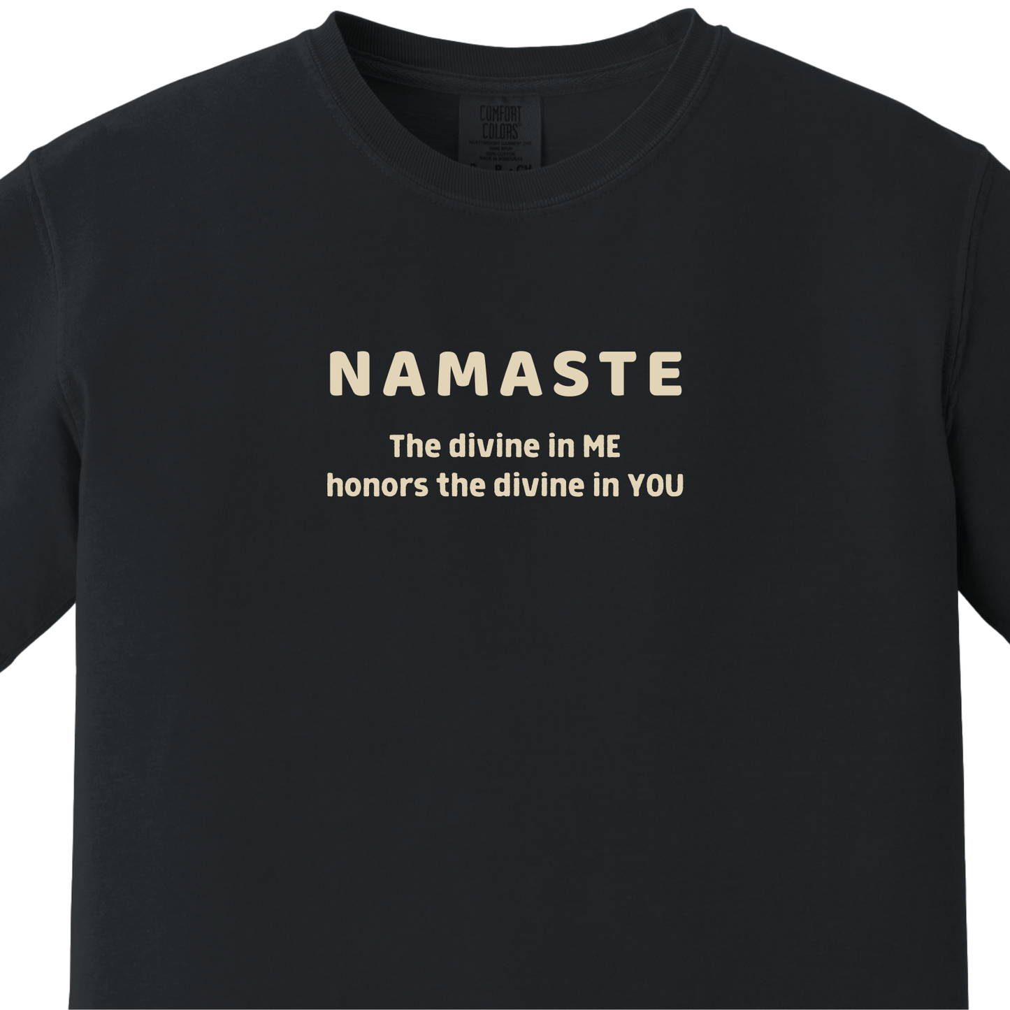 NAMASTE Tee - The divine in me honors the divine in you