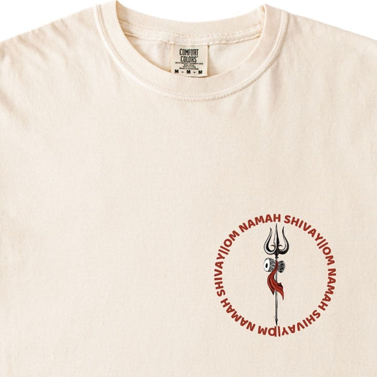 Shiv Ji Trident Om Namah Shivay Tee