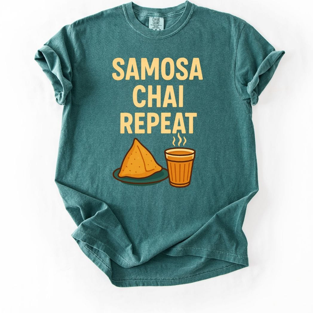 Samosa Chai Repeat Tee