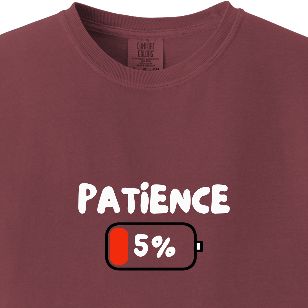 Patience 5% Tee