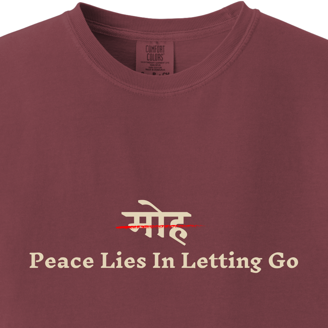 Moh - Peace Lies in Letting Go Tee