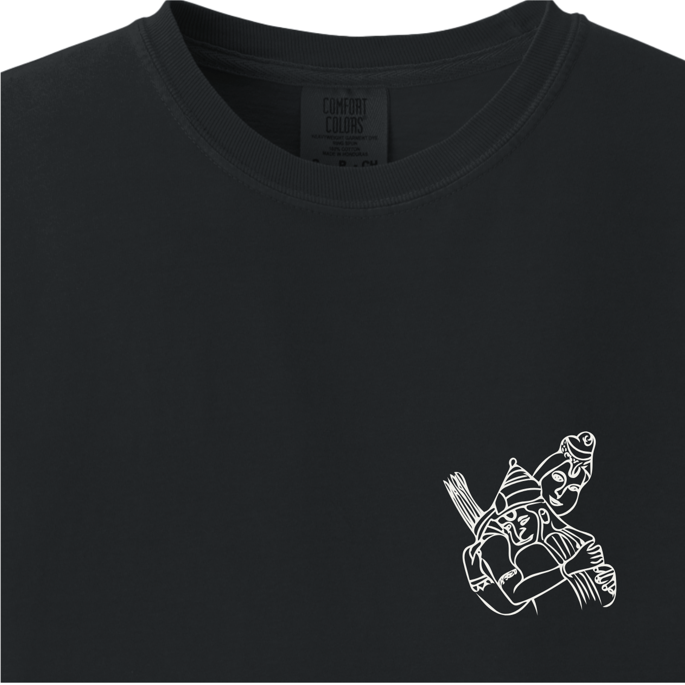 Hanuman Ji Ram Ji Minimalist Tee