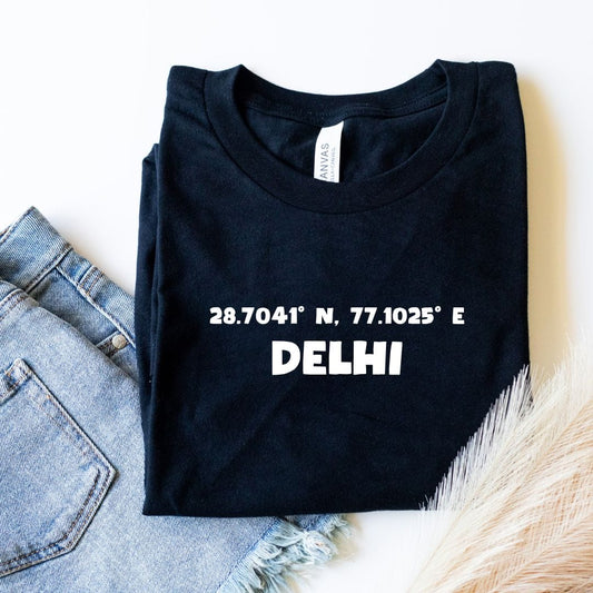 Delhi Coordinates Tee - Maatee