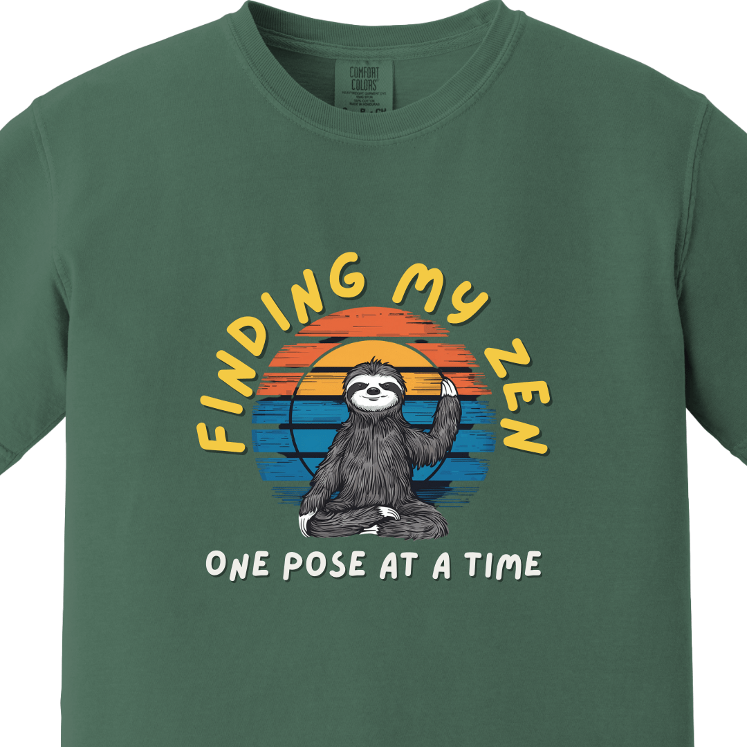 Finding My Zen - Yoga Tee - Maatee