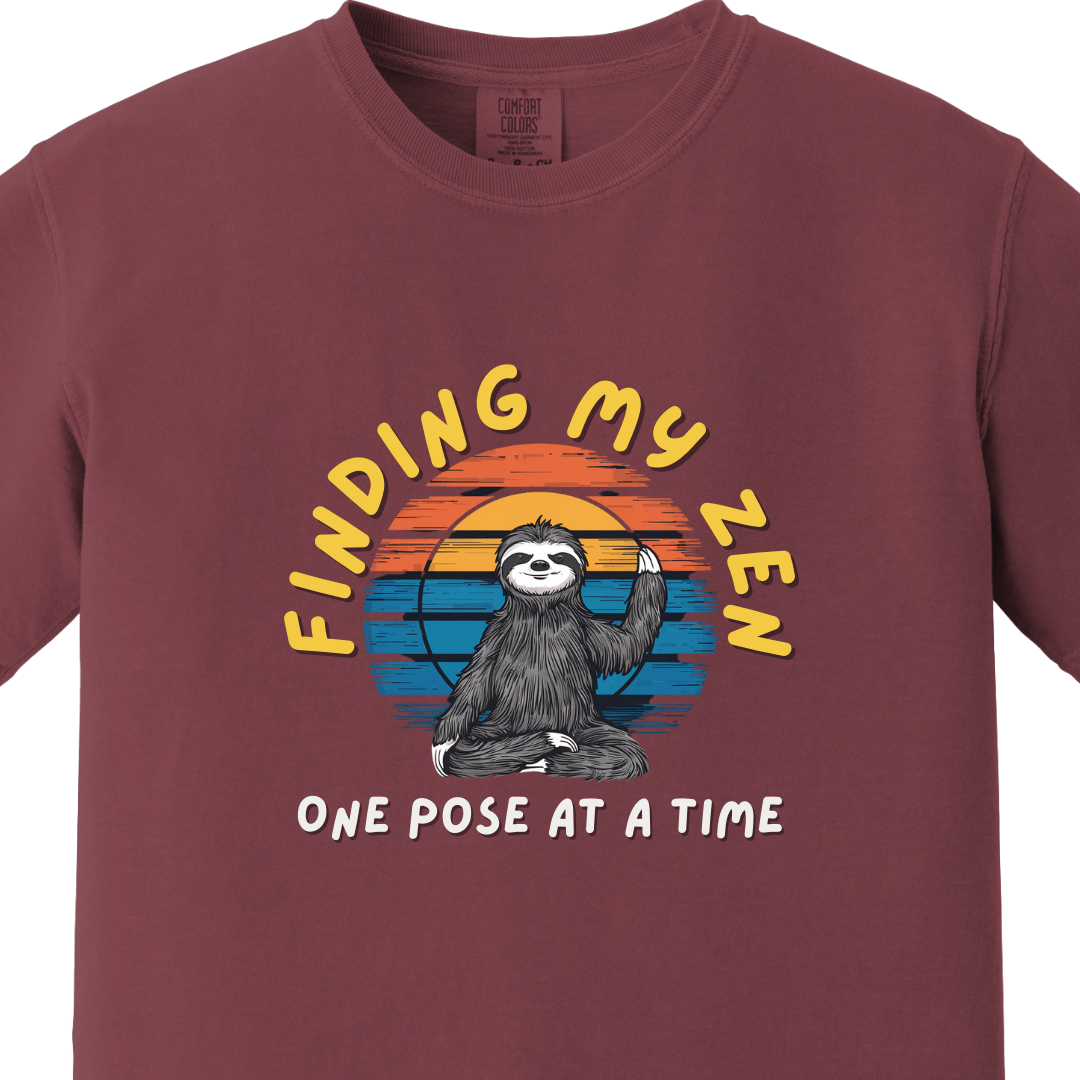 Finding My Zen - Yoga Tee - Maatee