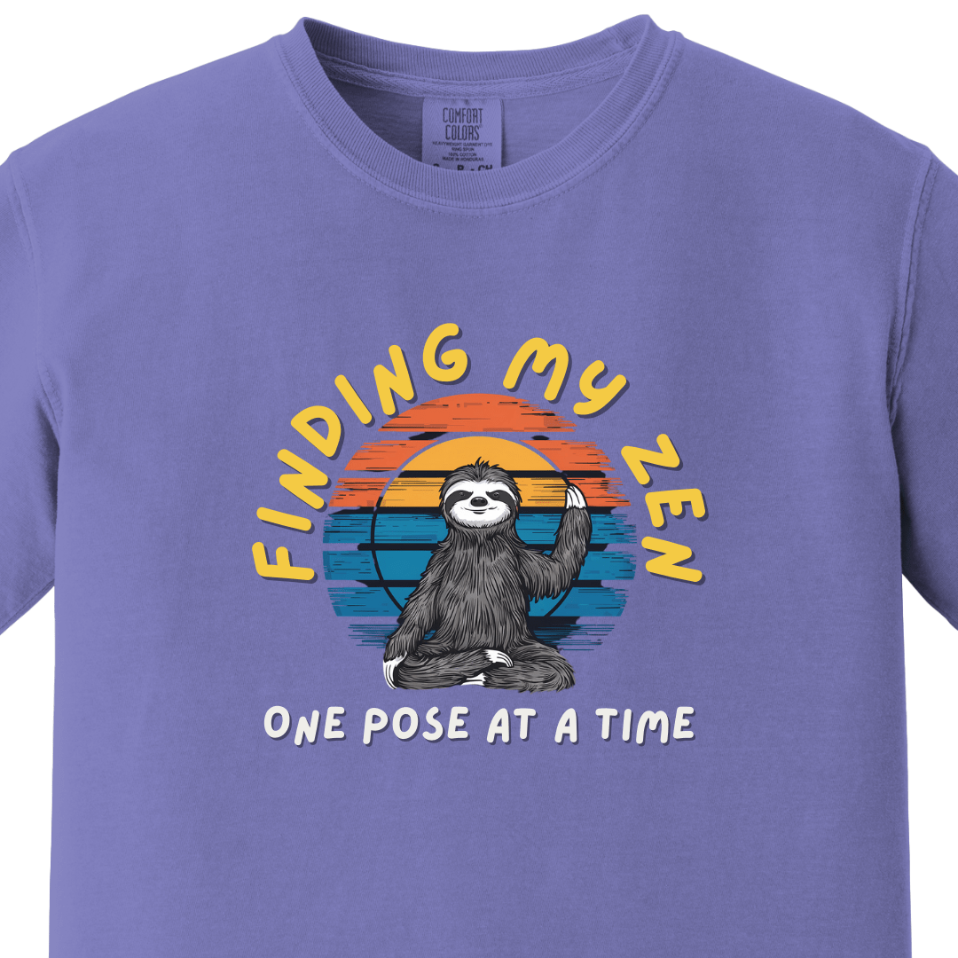 Finding My Zen - Yoga Tee - Maatee