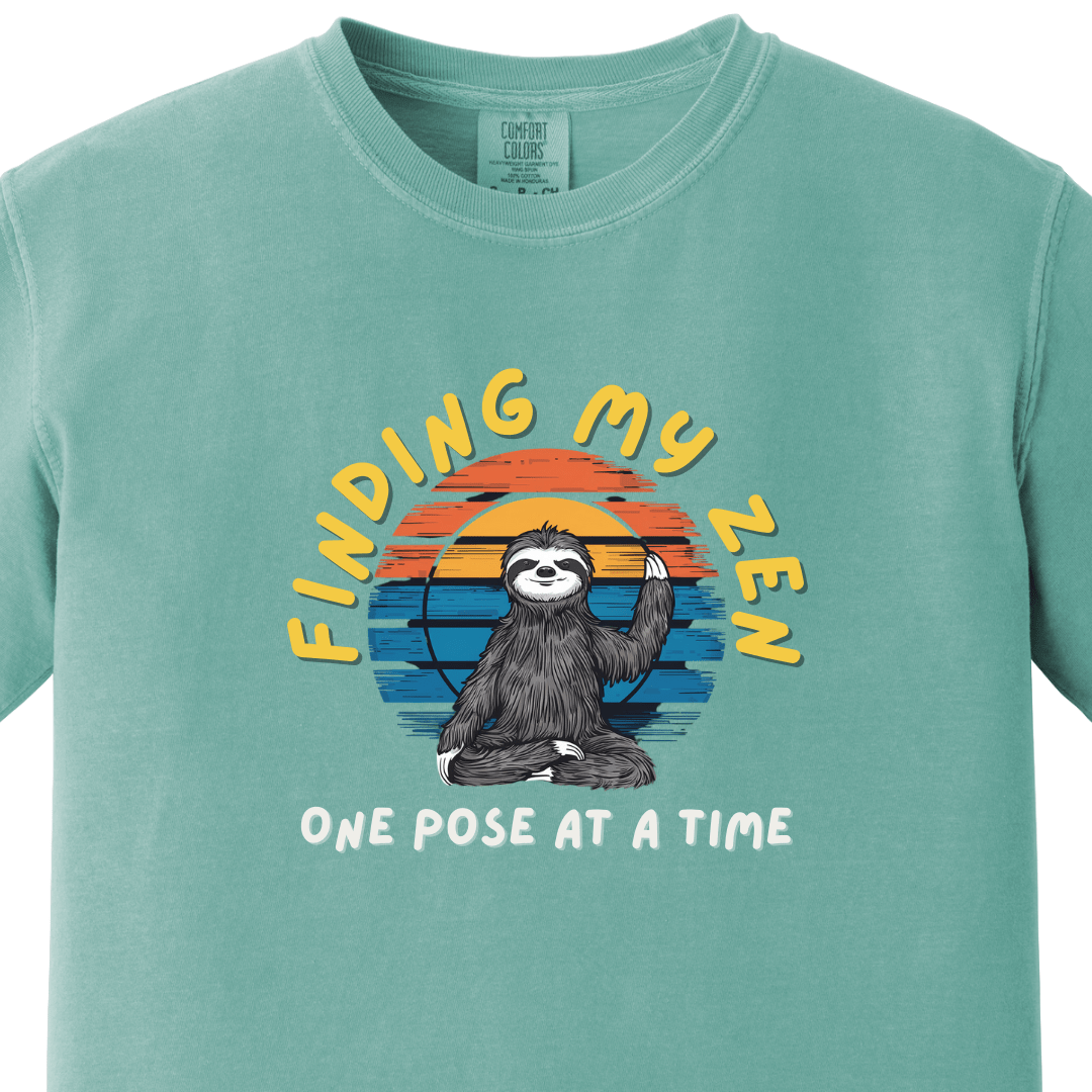 Finding My Zen - Yoga Tee - Maatee