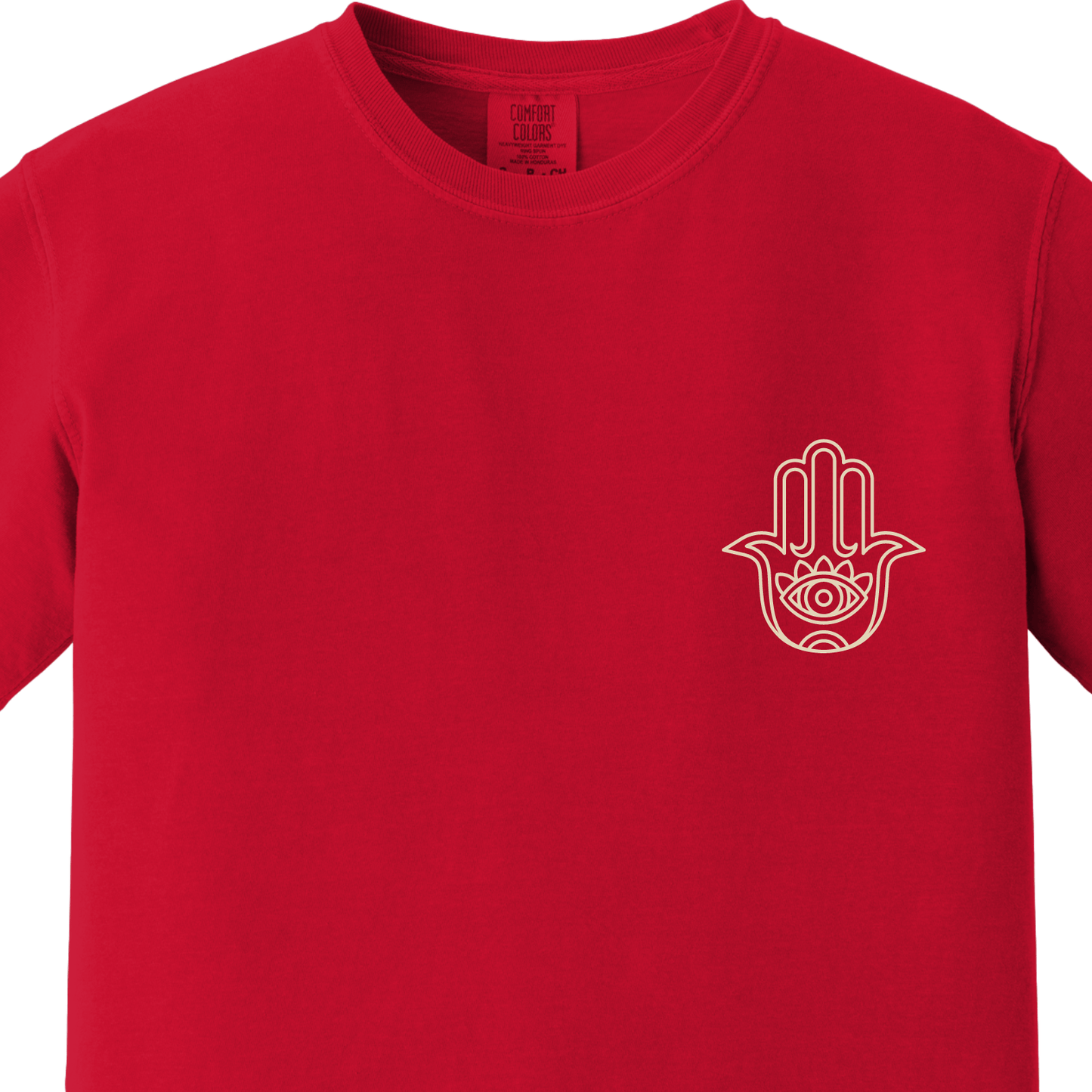 Hamsa hand protection, power, and strength Tee 1 - Maatee