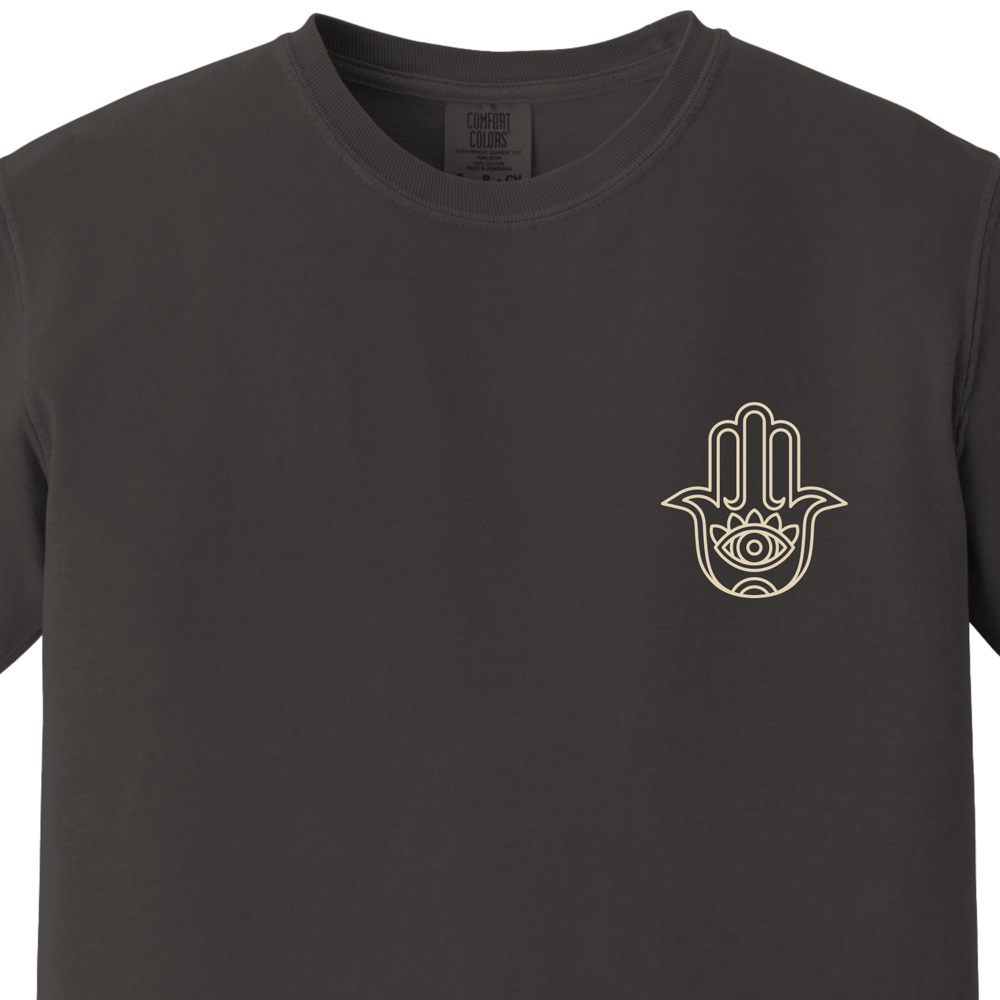Hamsa hand protection, power, and strength Tee 1 - Maatee