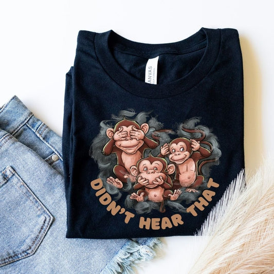 Hear Say See No EVIL Monkey - Maatee
